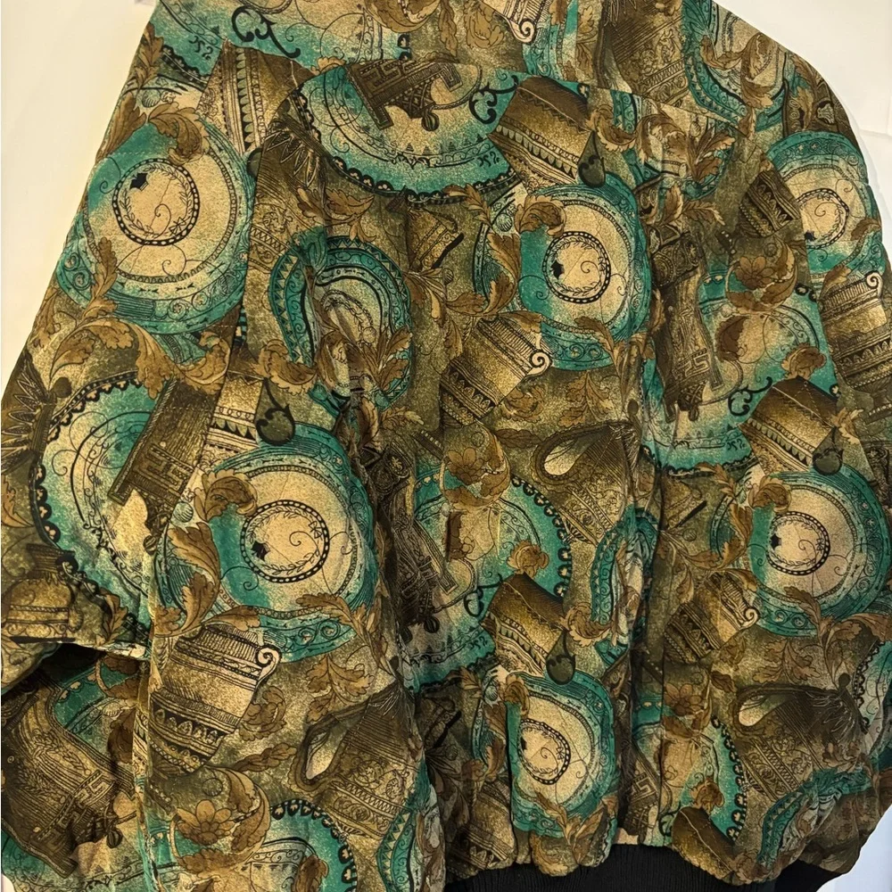 Patterned Bomber Jacket - Picture 7 of 7